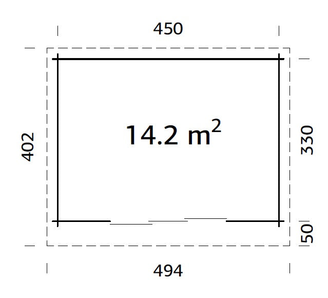 Lea 14,2 m2 Slide Plus