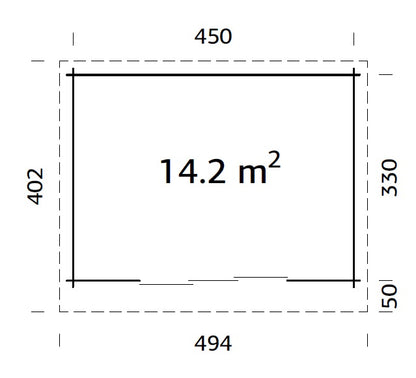 Lea 14,2 m2 Slide Plus