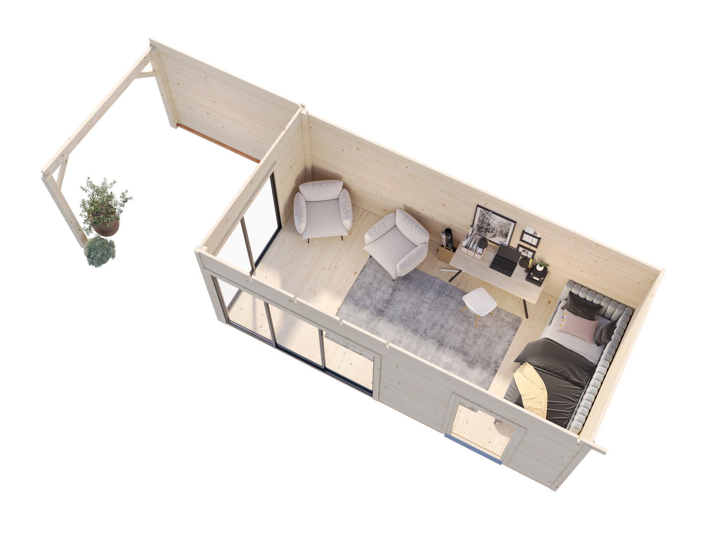 Andrea 17,1+7,9 m2 - Slide Plus