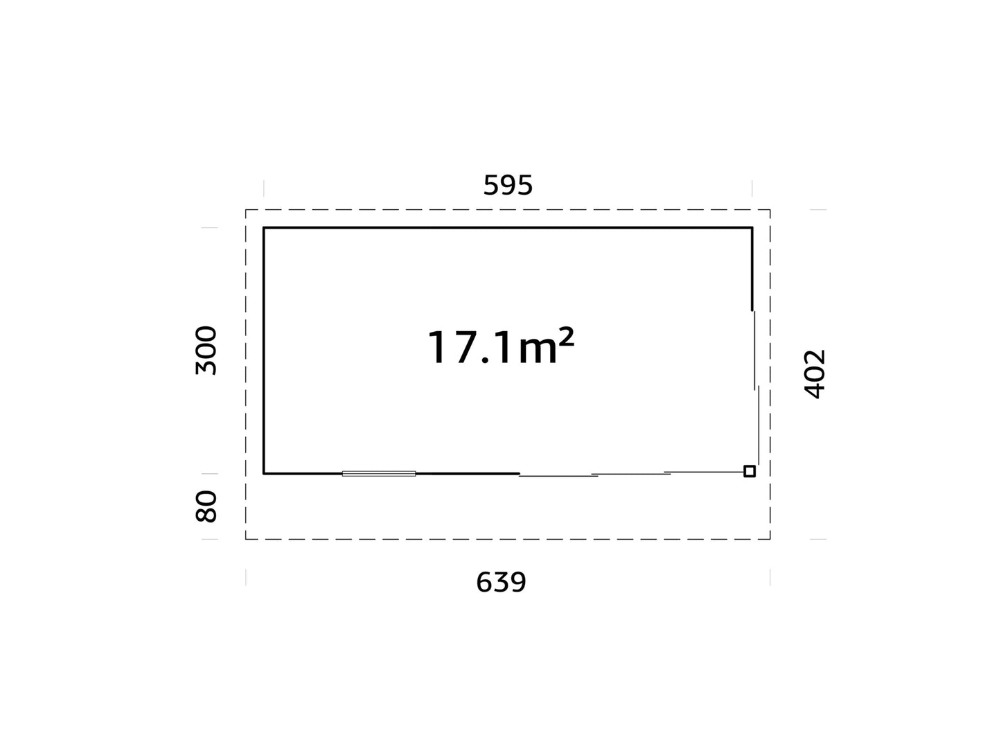 Andrea 17,1 m2 Slide Plus