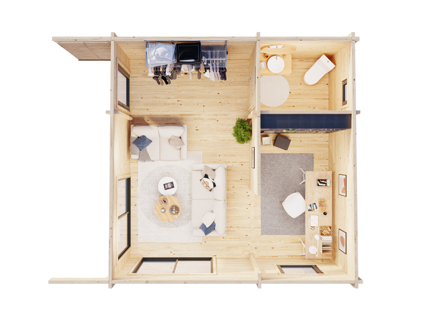 Cecilia 27,2 m2 Slide plus